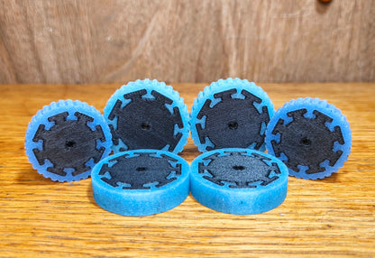 Silicone wheels