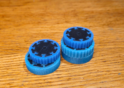 Silicone wheels